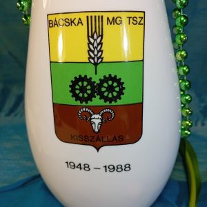 Hollóházi "Kisszállás 1988" feliratos váza - Image 2