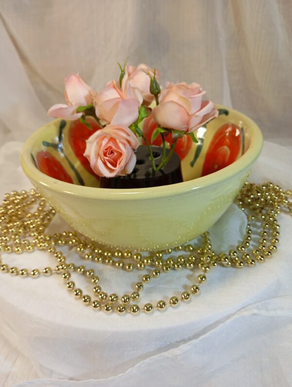 Hibátlan retró magyar kerámia ikebana - Image 2