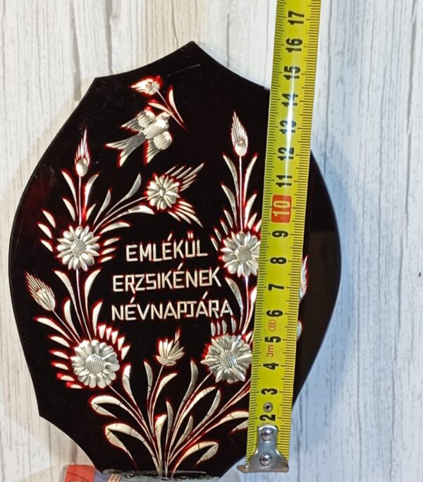 Emlékül Erzsikének, csiszolt tükör - Image 3