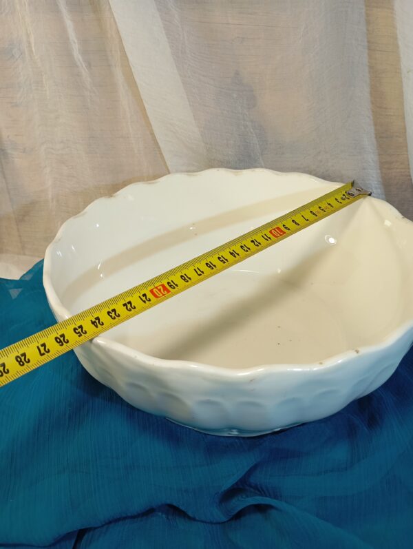 Hibátlan Gránit 24 cm-es gyöngysor mintás tál - Image 3
