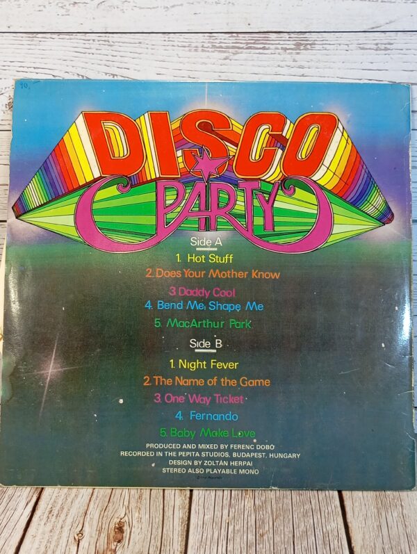 Disco party bakelit hanglemez - Image 2