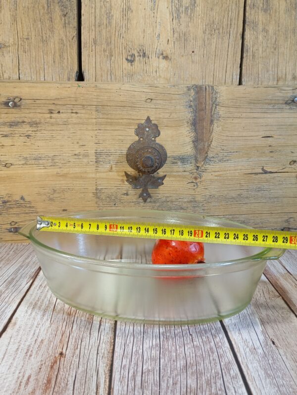 27 cm-es hibátlan ovális jénai tál - Image 2
