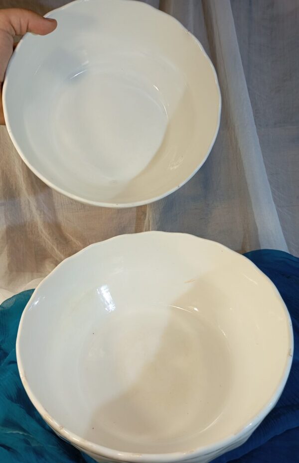 Imádnivaló kék pöttyös hibátlan Gránit tálak, 25 cm - Image 2